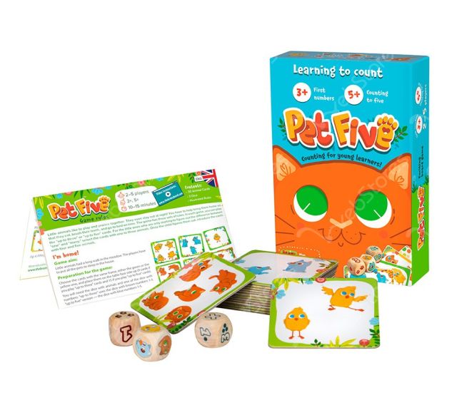 The Brainy Band Pet Five - čísla pro nejmenší
