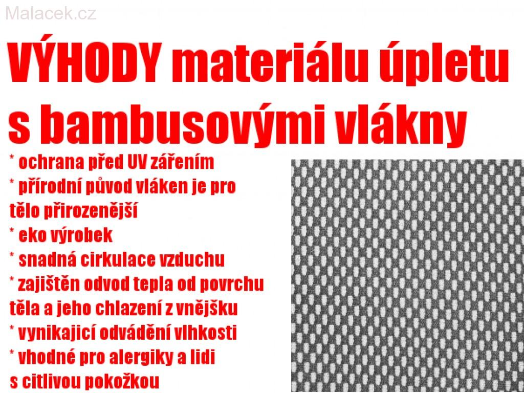 Dětská kšiltovka Fantom s bambusem