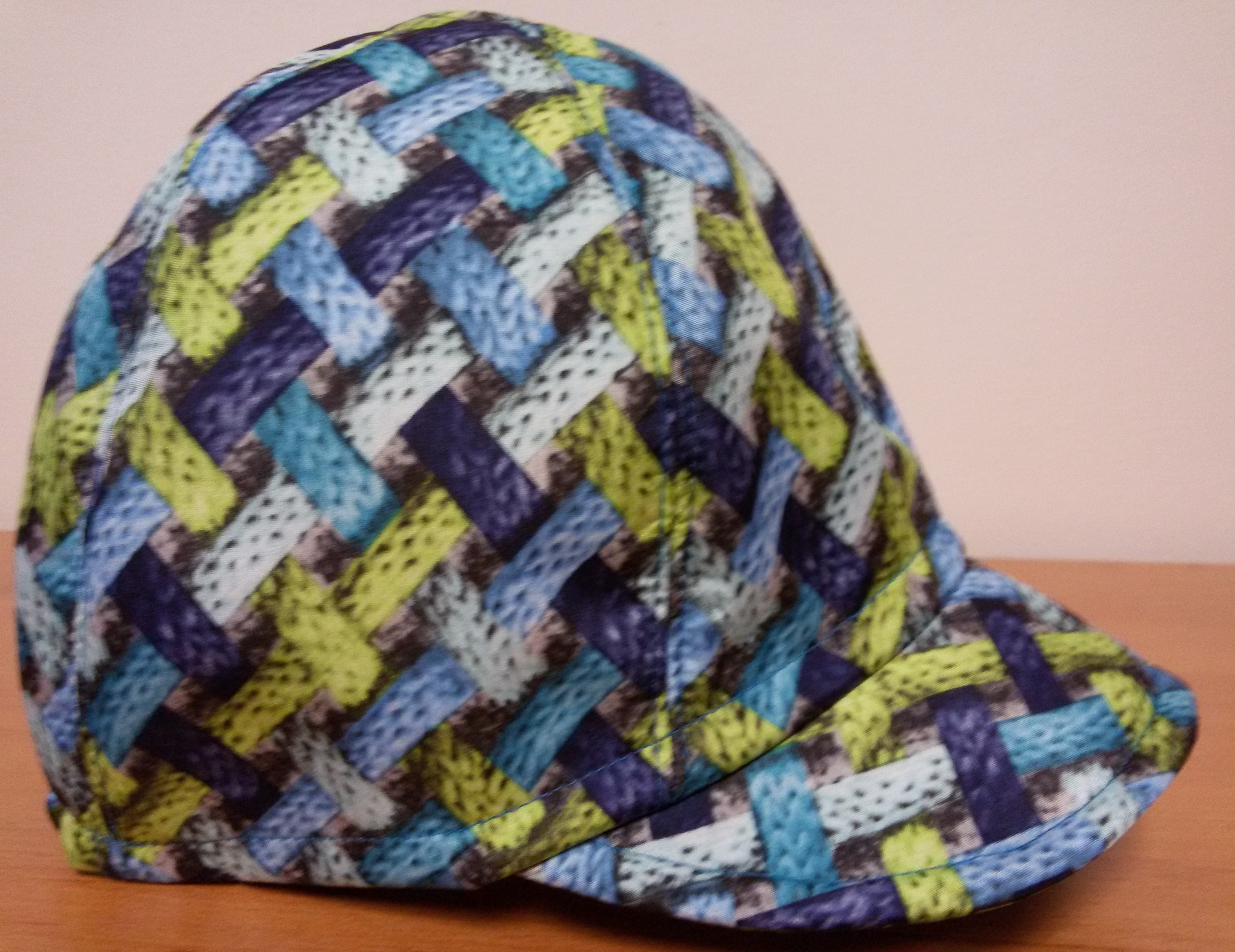 Dětská kšiltovka Fantom SOFTSHELL s potiskem - modro-zelené copánky