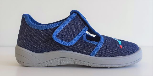 Fischer Chlapecké bačkory 511647 modrá, stíhačka