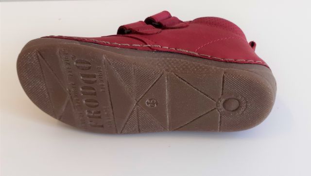 Froddo dívčí kotníková kožená obuv G2130241 vínová VEL. 22