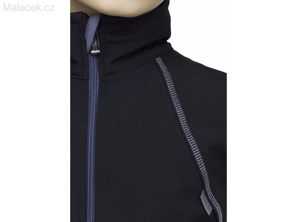 Fantom Dětská vesta softshell černá