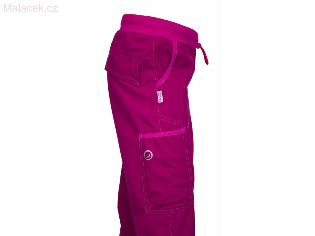 Kalhoty SOFTSHELL Street, fuchsia