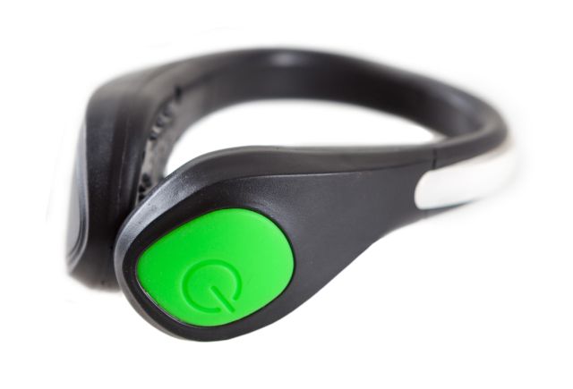 Altima LED klipy na boty černé se zeleným světlem