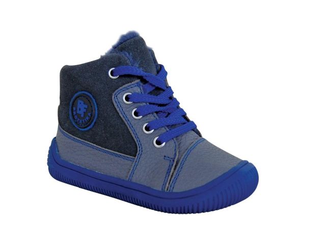 Protetika ZIMNÍ dětská barefoot obuv AMIS Grey VEL. 20, 21