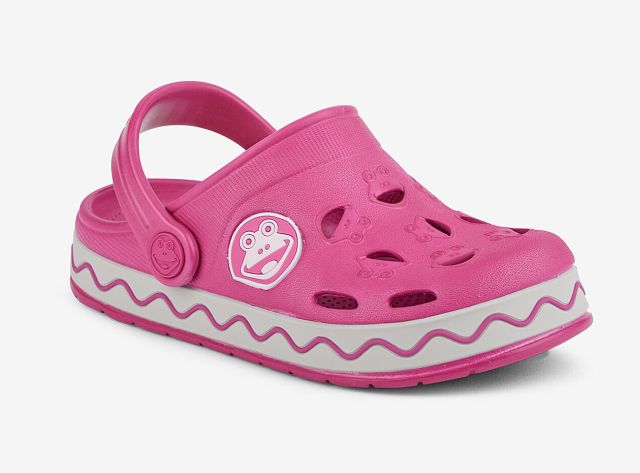 Coqui DĚTSKÉ SANDÁLY FROGGY Magenta/Stone