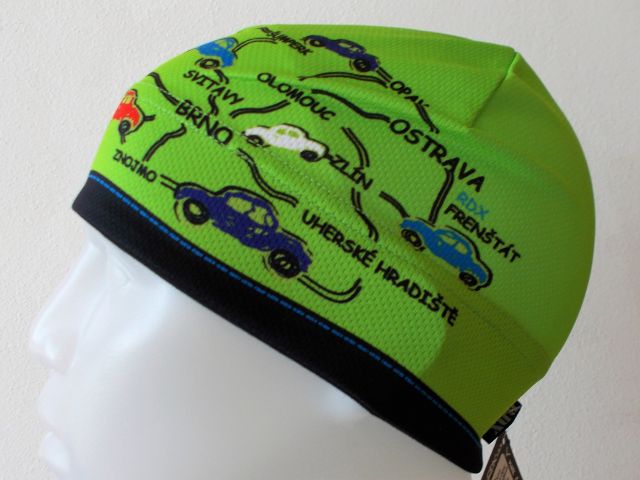 Funkční čepice RDX MAPA ČR, zelená