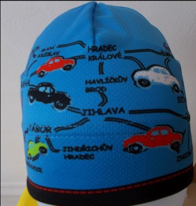 Funkční čepice RDX MAPA ČR, modrá