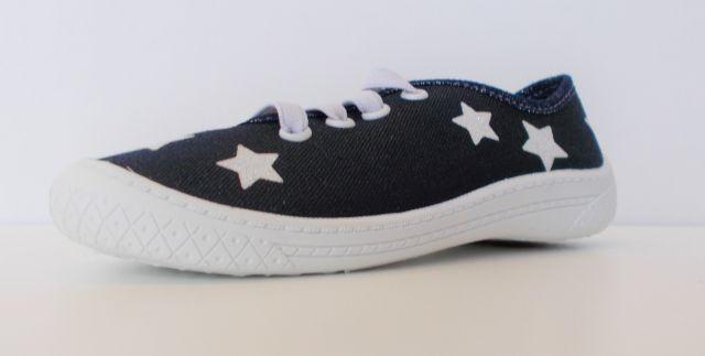 3F Tenisky Malwa 4Bt14/7 tmavě modrá, bílé hvězdy