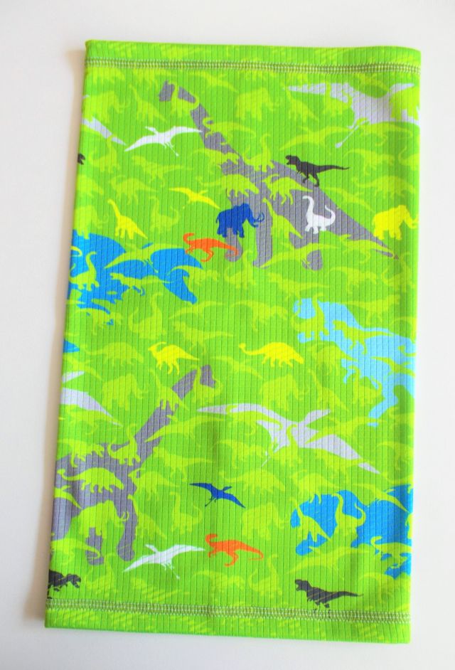 RDX Funkční čepice počesaná, Dinosauři, zelená