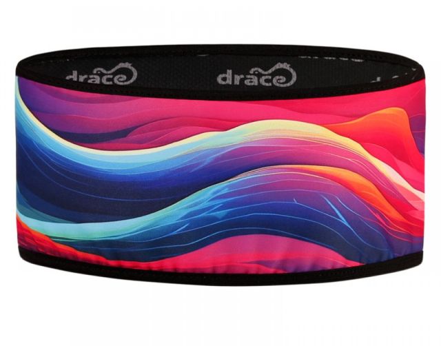 Dráče Sportovní funkční dvouvrstvá čelenka Walk - vzor 51 - pestrobarevné vlny