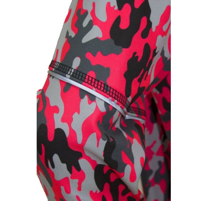 Dětská softshellová bunda Fantom RŮŽOVÝ MASKÁČ