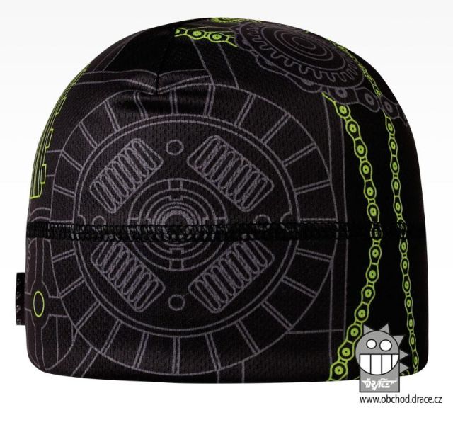 Dráče Čepice Bruno vzor 125, černá, ozubená kola