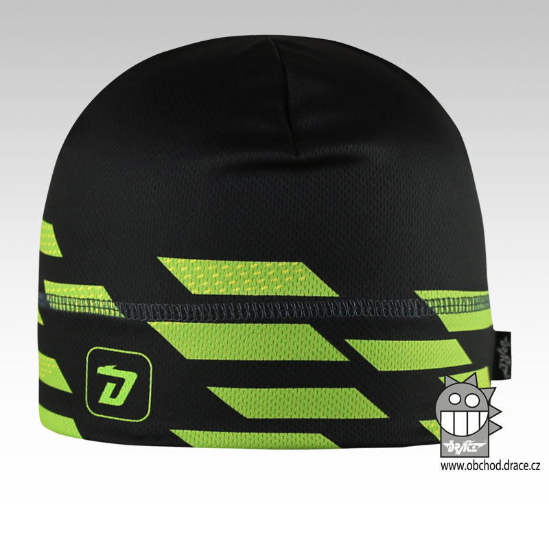 Čepice Bruno - vzor 82 - čepice pro období jaro, podzim (černo-zelená)