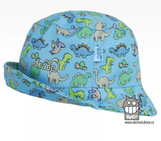 Dráče Funkční vzdušný letní klobouk Florida vzor 20, modrá, DINO