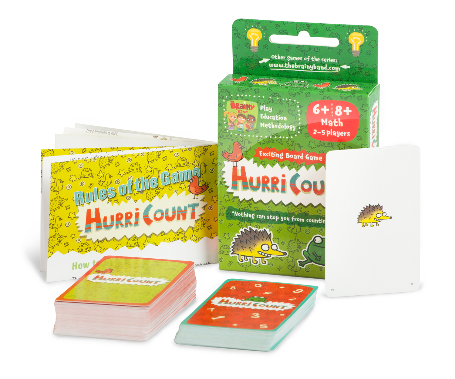 HurriCount The Brainy Band, sčítání a porovnávání