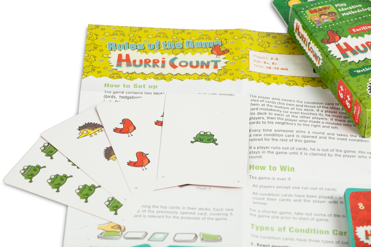 HurriCount The Brainy Band, sčítání a porovnávání