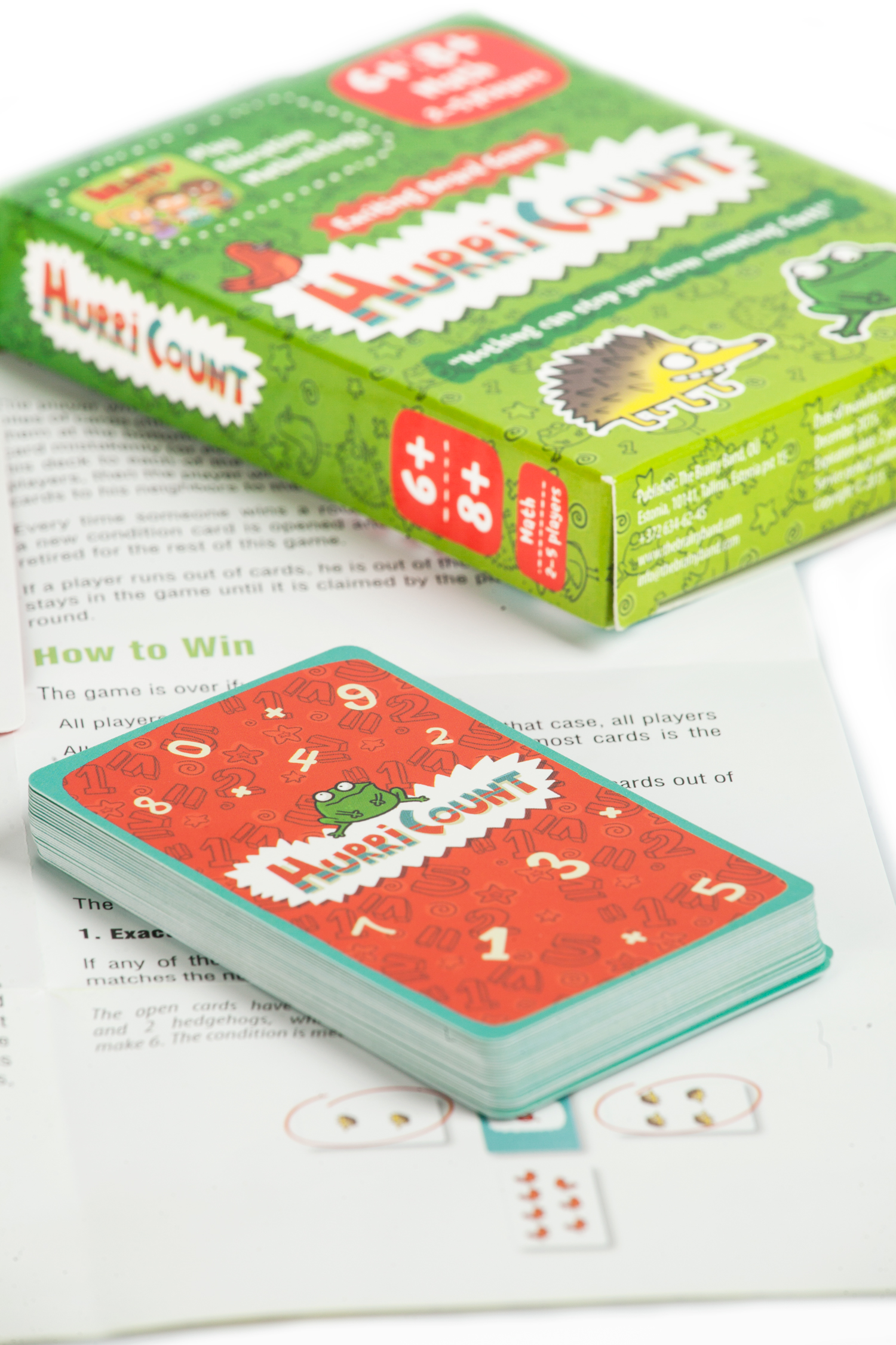 HurriCount The Brainy Band, sčítání a porovnávání