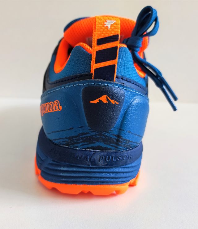 Joma dětské tenisky VORA AISLATEX s membránou 2103 navy-zářivě oranžová VEL. 35, 36, 37, 38