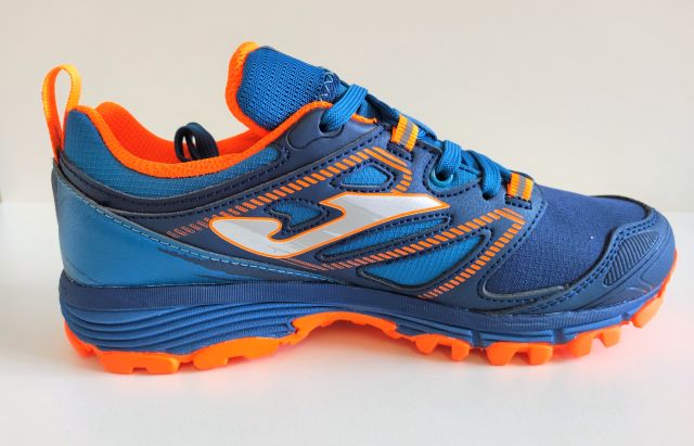Joma dětské tenisky VORA AISLATEX s membránou 2103 navy-zářivě oranžová VEL. 35, 36, 37, 38