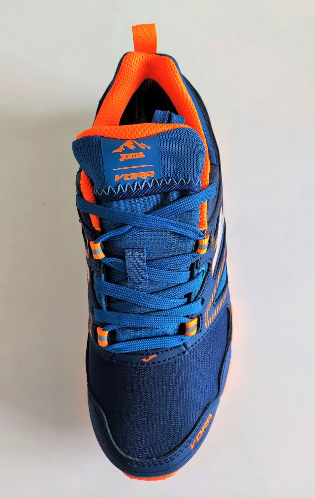 Joma dětské tenisky VORA AISLATEX s membránou 2103 navy-zářivě oranžová VEL. 35, 36, 37, 38