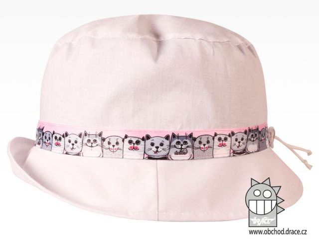 Letní klobouk Dráče Palermo (rostoucí) - vzor 05, kočičky