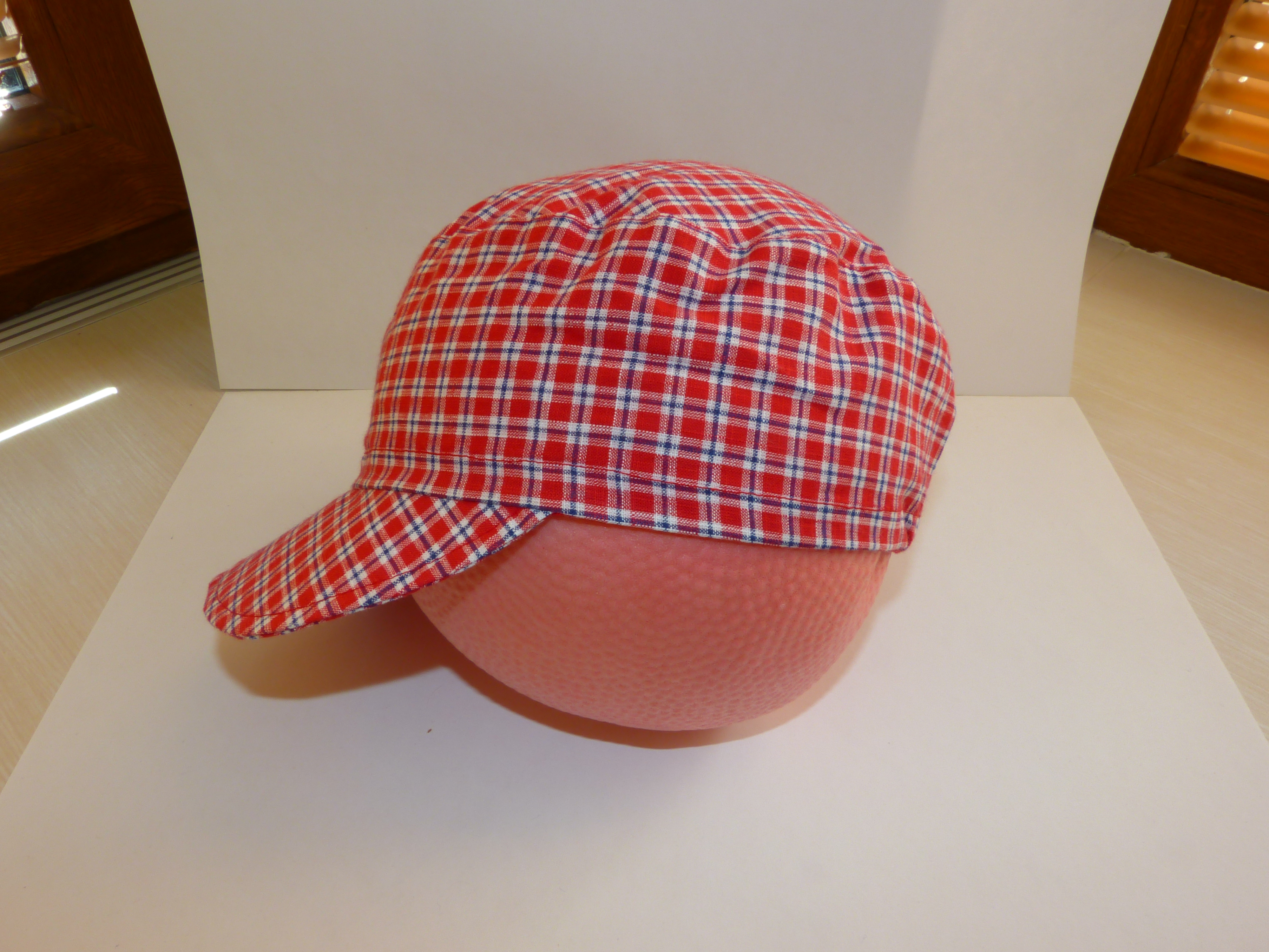 Dětská kšiltovka Fantom bekovka - č. 4 červená malá kostka