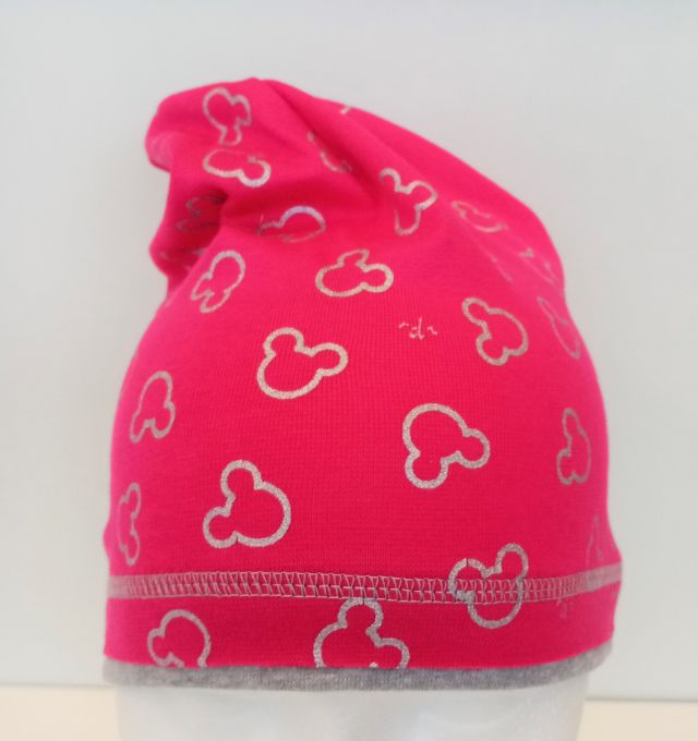 RDX bavlněná čepice MICKEY růžová