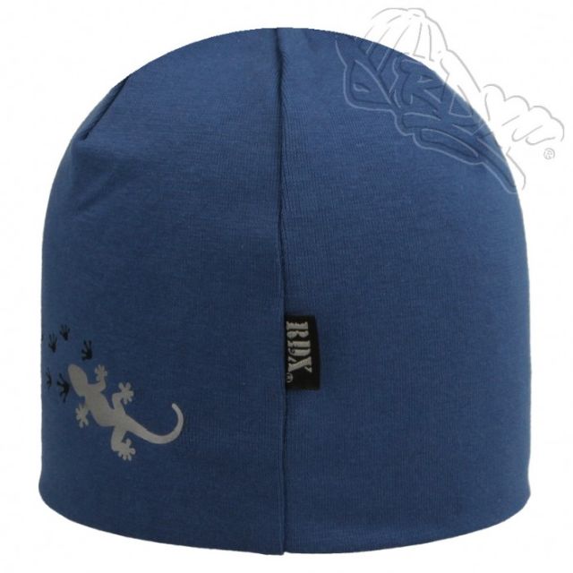 Bavlněná dvojvrstvá čepice RDX, Ještěrka, REFLEX (modrá)