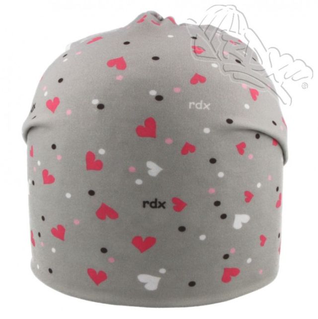 Oboustranná čepice RDX KOČKY, druhá stana srdíčka