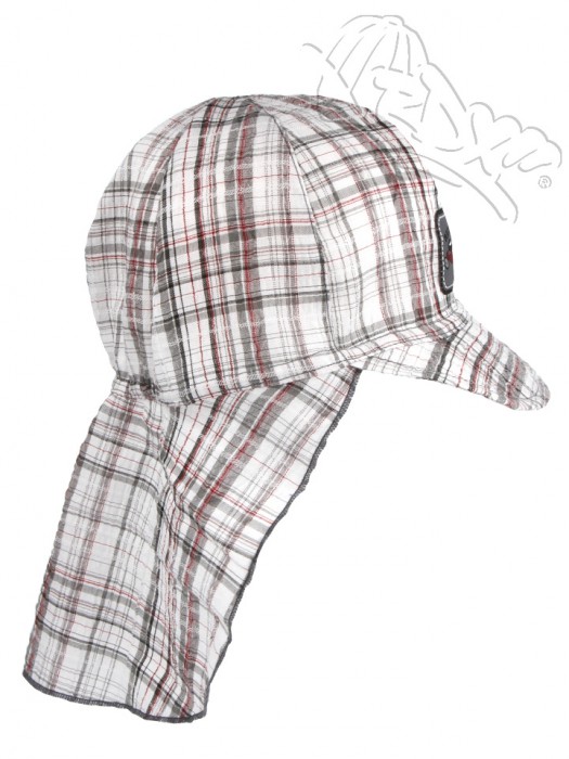 Chlapecká kšiltovka s plachtičkou, káro, auto - Racing