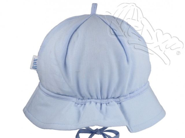 Dětský klobouk na zavazování, DINO BOY, světle zelený