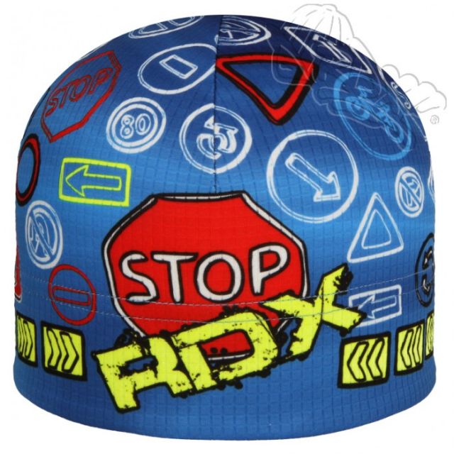 Funkční čepice počesaná, ZNAČKY RDX, střední modrá