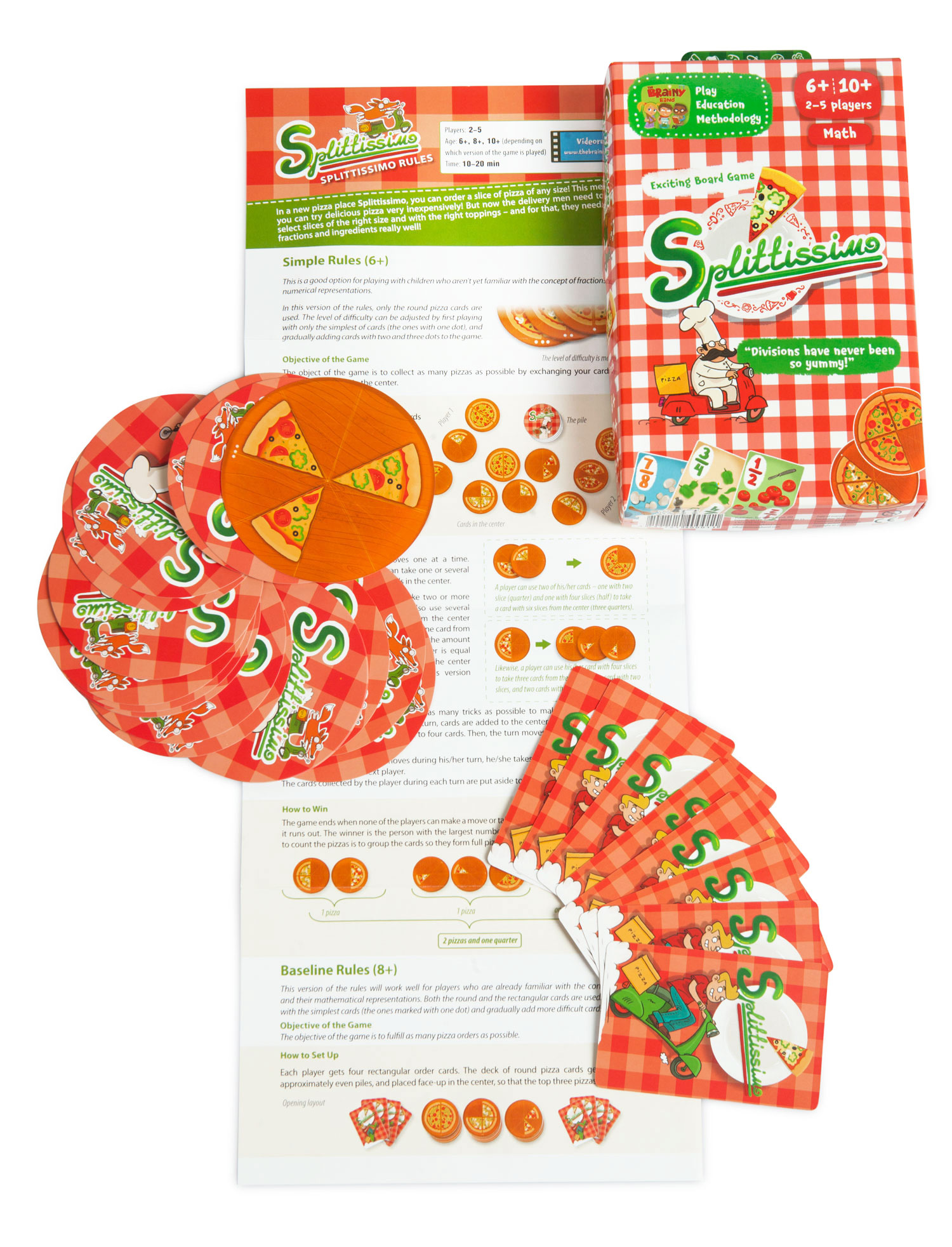 Splittissimo The Brainy Band, zlomky