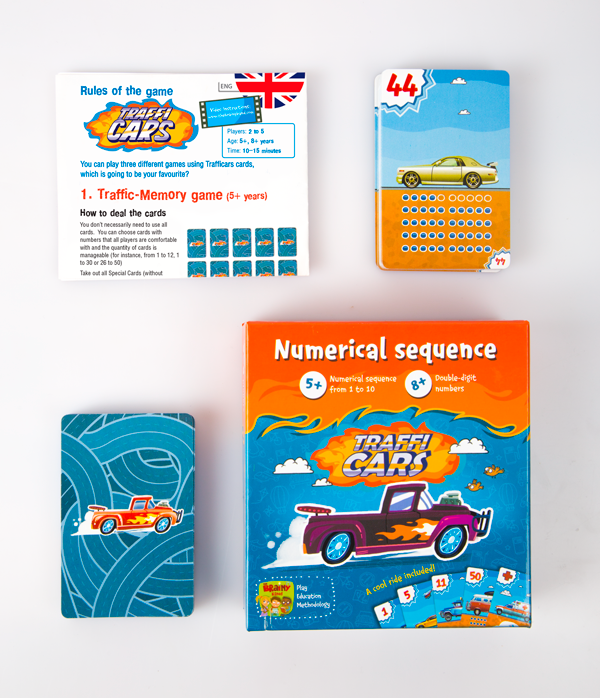 Trafficars The Brainy Band, číselná posloupnost