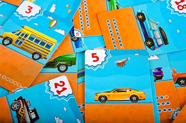 Trafficars The Brainy Band, číselná posloupnost