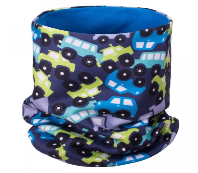 Unuo fleecová čepice Autíčka VEL. L