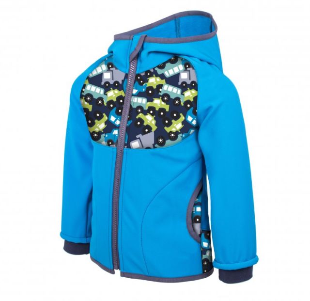 Unuo fleecová čepice Autíčka VEL. L