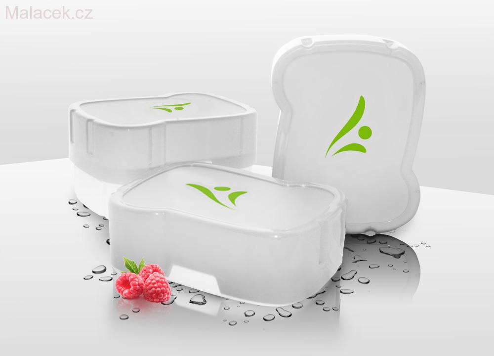 FreeWater lahev 500ml LOGO transparentní - VÝPRODEJ