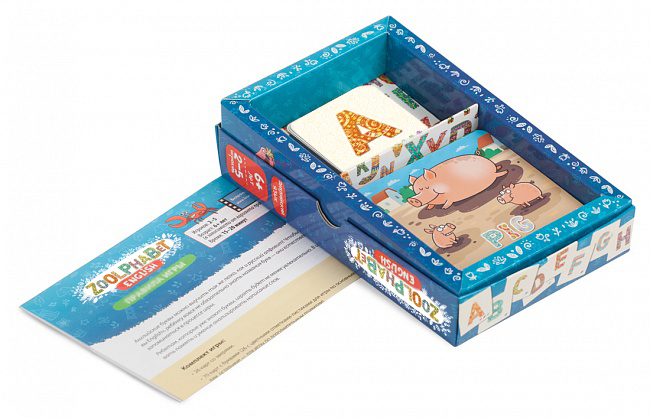 Zoolphabet  - english, The Brainy Band, anglické pexeso