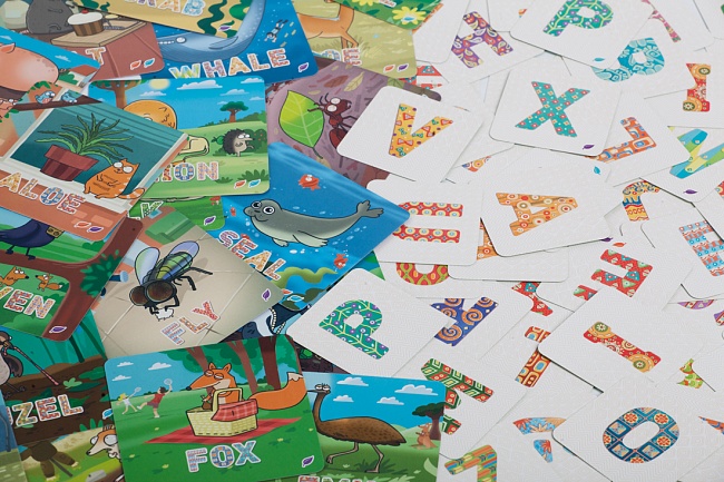 Zoolphabet  - english, The Brainy Band, anglické pexeso