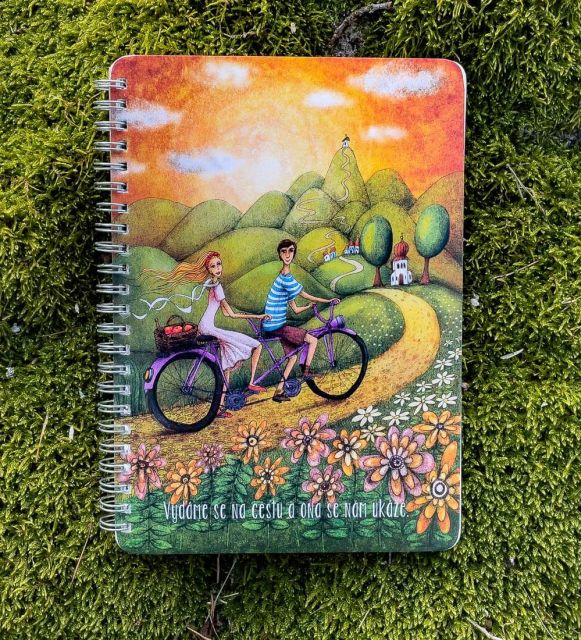 Lucie Ernestová Blok Cesta A5 - linkovaný