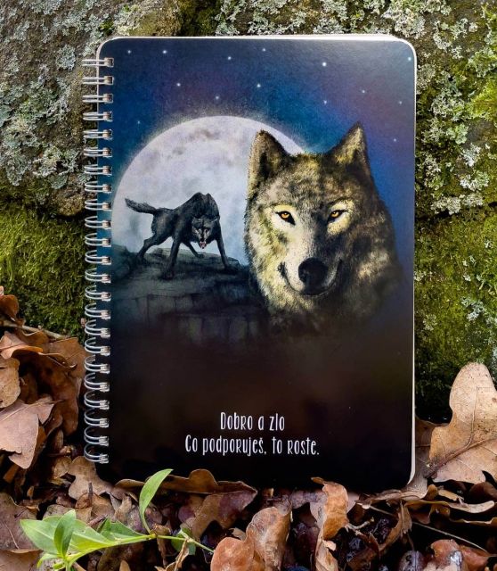 Lucie Ernestová Blok Vlci A5 - linkovaný