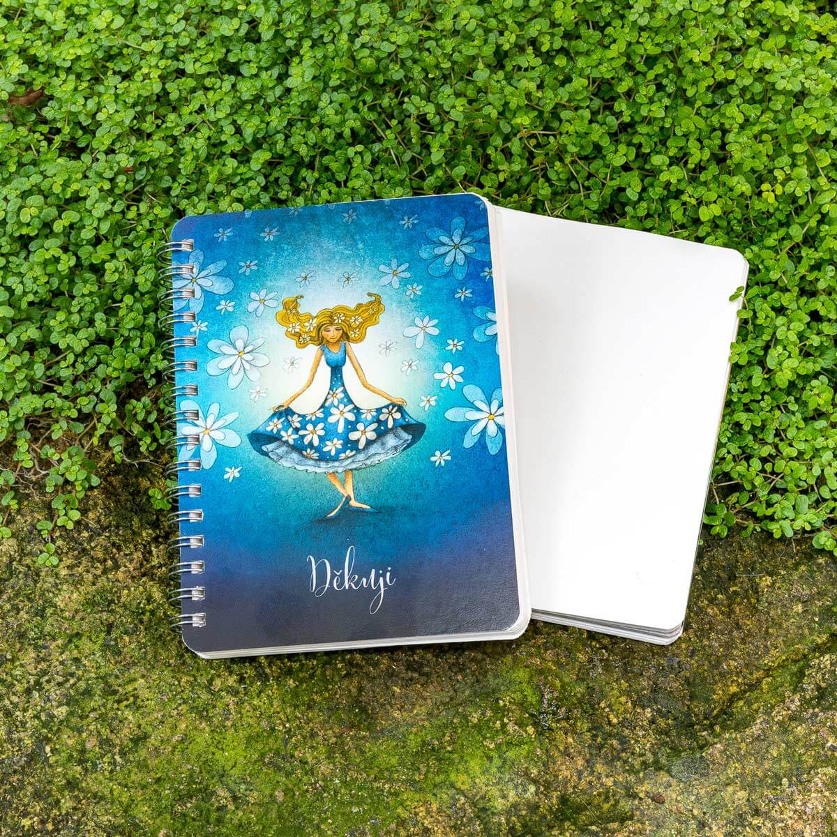 Lucie Ernestová Blok Děkuji, blok bez linek A6