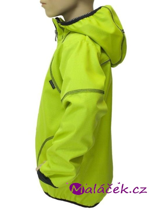 Fantom Dětská bunda bambus zeleno-žlutá