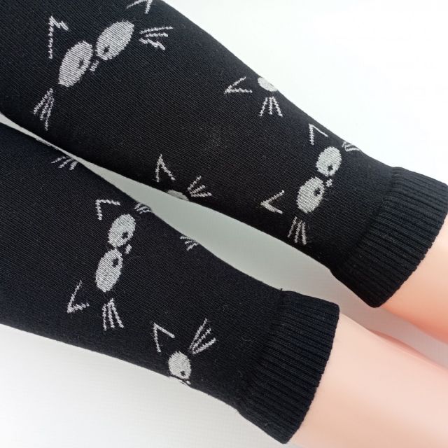 TREPON Dětské Legíny MACÍK černá