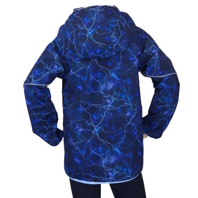 Fantom Dětská softshellová bunda tmavě modrá - bouřka