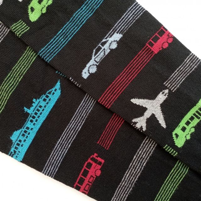 TREPON Dětské legíny Cestovatel - černé