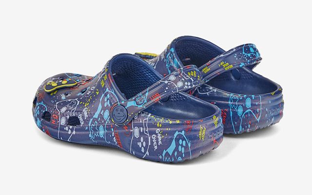 Coqui Plážovky, nazouváky, SANDÁLY BIG FROG Navy/Game Amulet