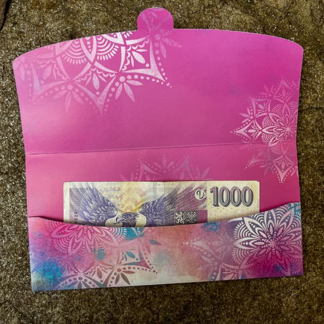 Lucie Ernestová Mandalová dárková obálka